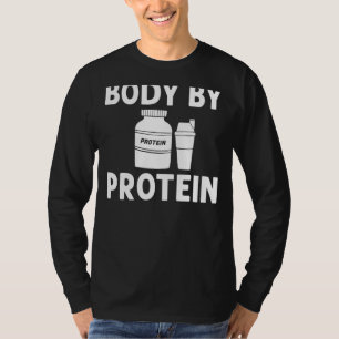 Protein Shakes Pulver Whey trinkt Snacks Vegane Na T-Shirt