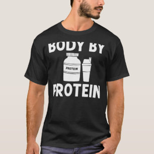 Protein Shakes Pulver Whey trinkt Snacks Vegane Na T-Shirt