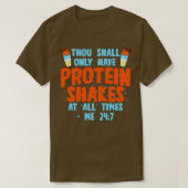 Protein Shakes T-Shirt (Design vorne)