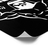 Protein Sheikh Funny Arabic Gym Fitness Lover Body Poster (Ecke)