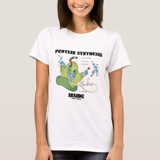 Protein-Synthese-Innere (Zellbiologie) T-Shirt (Vorderseite)
