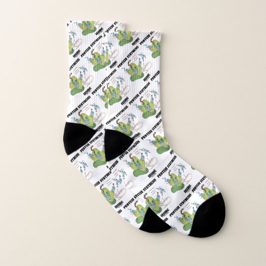 Protein Synthesis Inside Ribosome Biology Geek Socken (Paar)