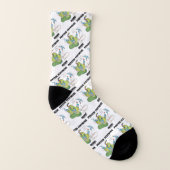 Protein Synthesis Inside Ribosome Biology Geek Socken (Links - Innen)