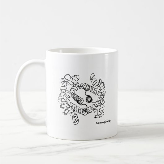 Protein-Tassenhämoglobin Kaffeetasse (Links)