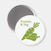 Protein & Veg Magnet (Vorderseite/Rückseite)