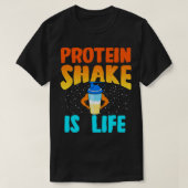 Proteinbindung ist Leben T-Shirt (Design vorne)
