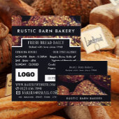 Proteinbrotwalzen, Bäckereien, Bäckerei-Store-Werb Flyer