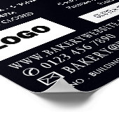 Proteinbrotwalzen, Bäckereien, Bäckerei-Store-Werb Poster (Ecke)