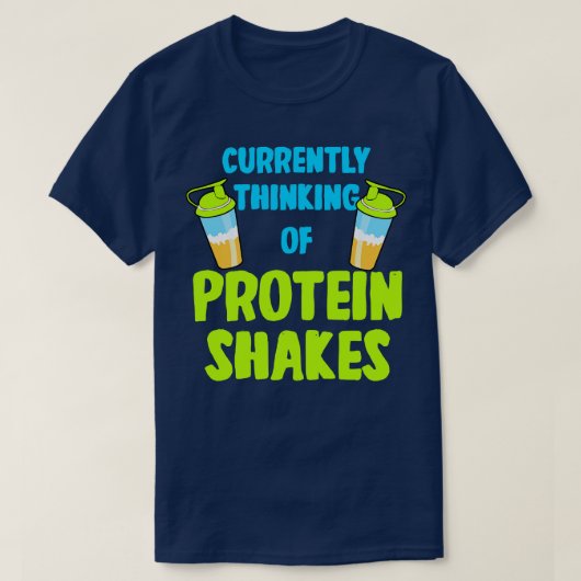 Proteinschütteln, die derzeit an Proteingeschüttel T-Shirt (Design vorne)