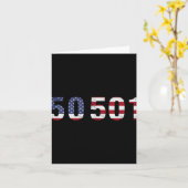Protest 50501 karte (Gelbe Blume)