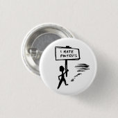Protest-Abzeichen Button (Vorne & Hinten)