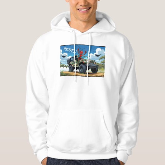 Protest Ant Hoodie (Vorderseite)