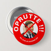 Protest button Mark Rutte (Vorne & Hinten)
