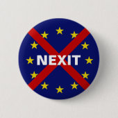 Protest button NEXIT EU (Vorderseite)