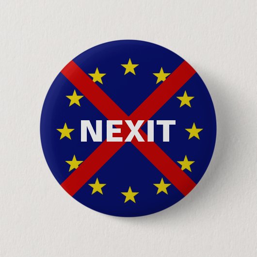 Protest button NEXIT EU (Vorderseite)