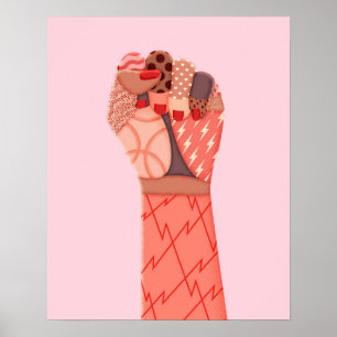 Protest der Modernen Kunst Poster