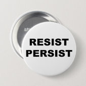 PROTEST DER PERSISTEN BUTTON (Vorne & Hinten)