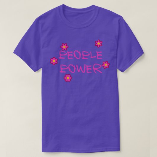 Protest der Power-Aktivisten T-Shirt (Design vorne)
