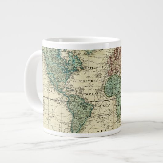 Protest der Welt gegen Mercators Jumbo-Tasse (Vorderseite Links)