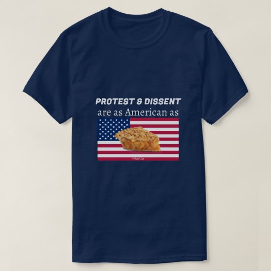 Protest & Dissent - Ein MisterP-Shirt T-Shirt (Design vorne)