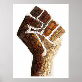 Protest Faust aus Board-Spielkomponenten Poster