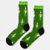 Protest Frosch Socken (Linkes Detail)