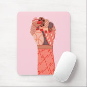 Protest für moderne Kunst Mousepad (Mit Mouse)