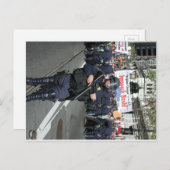 Protest gegen den Golfkrieg in San Francisco Postkarte (Vorne/Hinten)