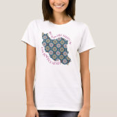 Protest gegen die Freiheit der Frau | Blume Rosa T-Shirt (Vorderseite)