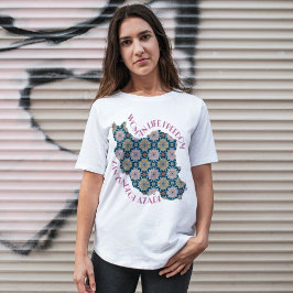 Protest gegen die Freiheit der Frau | Blume Rosa T-Shirt