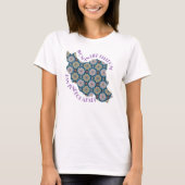 Protest gegen die Freiheit der Frau | Blume Violet T-Shirt (Vorderseite)