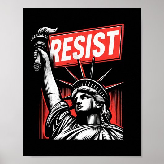 Protest gegen die Freiheit Poster (Vorne)