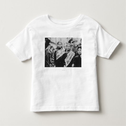 Protest gegen Kinderarbeit in der Arbeitsparade Kleinkind T-shirt (Vorderseite)