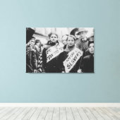 Protest gegen Kinderarbeit in der Arbeitsparade Leinwanddruck (Insitu (Holzboden))