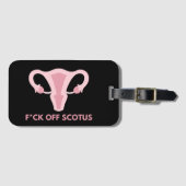 Protest gegen SCOTUS-Abortus Gepäckanhänger (Vorderseite (Horizontal))