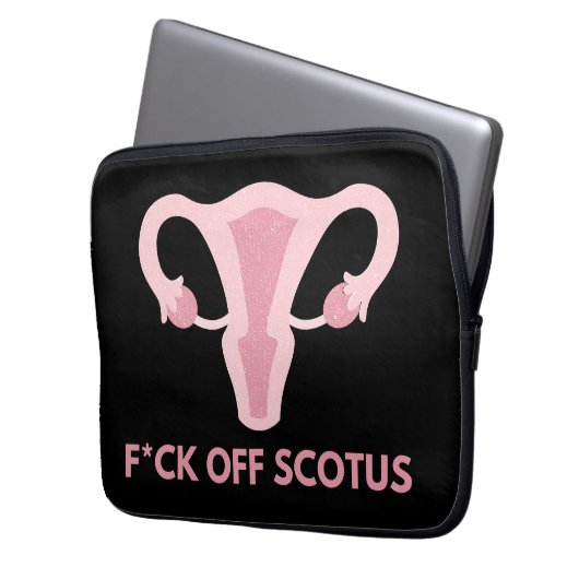 Protest gegen SCOTUS-Abortus Laptopschutzhülle (Vorderseite Links)