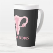 Protest gegen SCOTUS-Abortus Milchtasse (Rechte Ecke)
