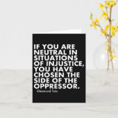 Protest gegen Trump Karte (Gelbe Blume)