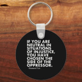 Protest gegen Trump Schlüsselanhänger (Vorderseite)