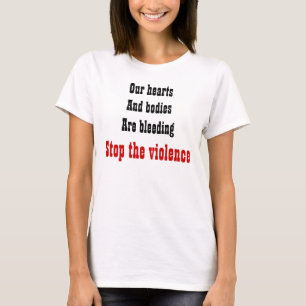 Protest-Gewalt-T - Shirt