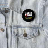 Protest Hände weg von Medicare Social Security Wid Button (Beispiel)