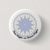Protest Hex Sign Trans Rights Button (Vorderseite)
