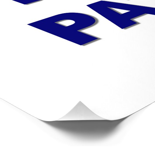 Protest ist Patriotisch Poster (Ecke)