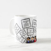 Protest Kaffeetasse (Vorderseite Links)
