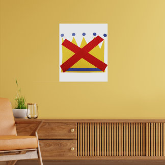 Protest Keine Könige Poster