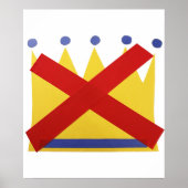Protest Keine Könige Poster (Vorne)
