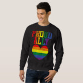Protest Lgbtq Rainbow Flag Gay Pr Sweatshirt (Vorne ganz)