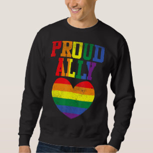 Protest Lgbtq Rainbow Flag Gay Pr Sweatshirt