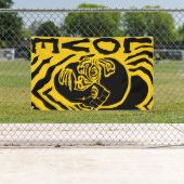 Protest mit Liebe Banner (Insitu)