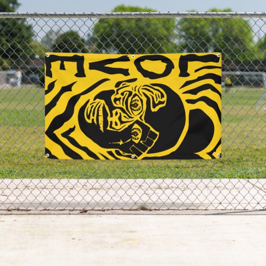 Protest mit Liebe Banner (Insitu)